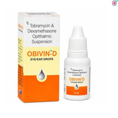 Obivin D Eye Drop (Tobramycin 0.3% & Dexamethasone 0.1%)
