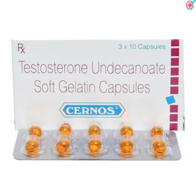 Cernos Soft Gelatin 40mg Capsule (Testosterone Undecanoate)