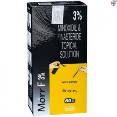 Morr-F 3% Solution (Minoxidil 3%+ Finasteride 0.1%)