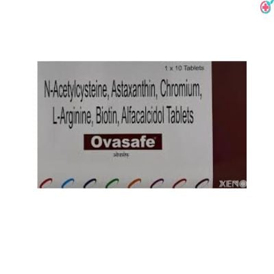 Ovasafe Tablet (N-Acetylcysteine+Astaxanthin+Chromium Picolinate+ Biotin+L-Arginine+Alfacalcidol)