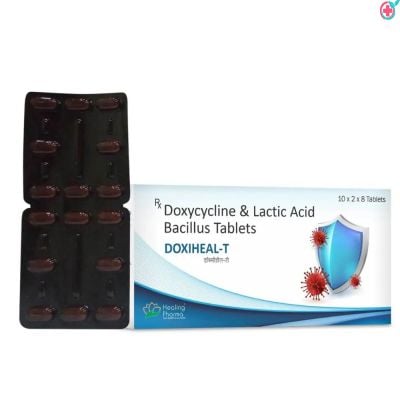 Doxiheal -T Tablets (Doxycycline + Lactic Acid Bacillus)