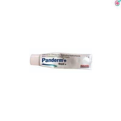 Panderm + Cream (Terbinafine + Clobetasol + Ofloxacin + Ornidazole) | Fungal Bacterial and Inflammatory Skin Conditions