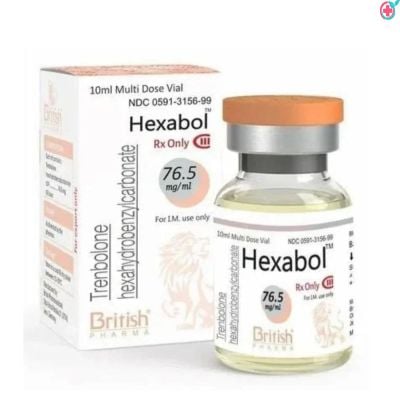 Hexabol 76.5mg Injection (Trenbolone Hexahydrobenzylcarbonate)