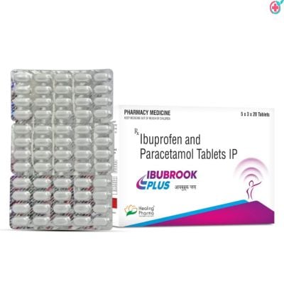 Ibubrook Plus Tablets (Ibuprofen + Paracetamol)