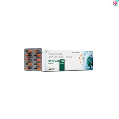 Doxiheal 100 Capsule (Doxycycline+ Lactic Acid Bacillus)