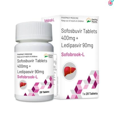 Sofobrook L Tablets (Sofosbuvir + Ladipasvir)