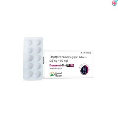 Empasmart-Sita 25/100 Tablets (Empagliflozin & Sitagliptin)