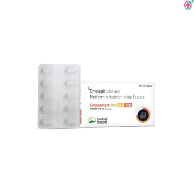 Empasmart-Met 12.5/500 Tablets (Empagliflozin & Metformin HCL)