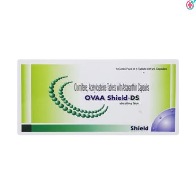 Ovaa Shield-DS Kit (Acetylcysteine + Astaxanthin+ Clomiphene)
