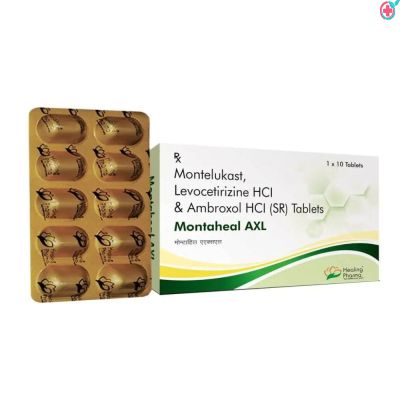 Montaheal AXL Tablet (Ambroxol , Levocetirizine , and Montelukast)