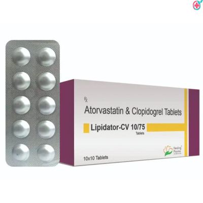 Lipidator CV Tablet (Atorvastatin and Clopidogrel)
