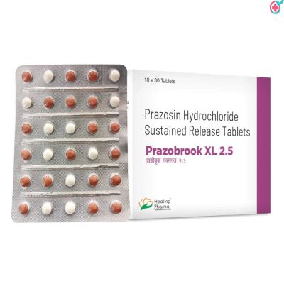 Prazobrook XL Tablet (Prazosin Hydrochloride )