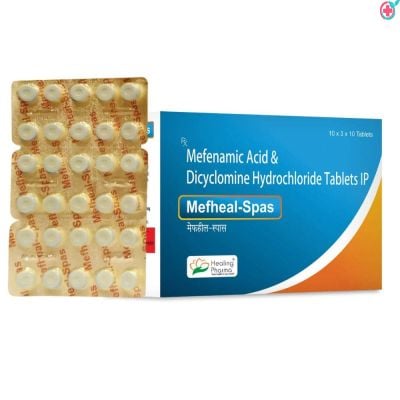 Mefheal-spas Tablet (Dicyclomine Hydrochloride , Mefenamic Acid)