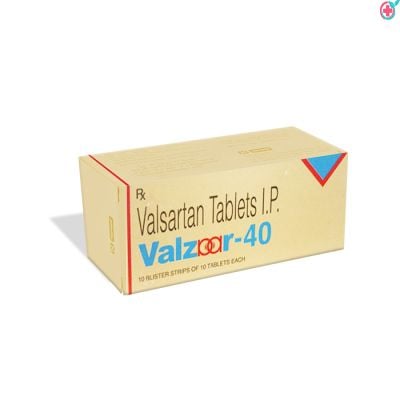 Valzaar 40mg Tablet (Valsartan 40mg)