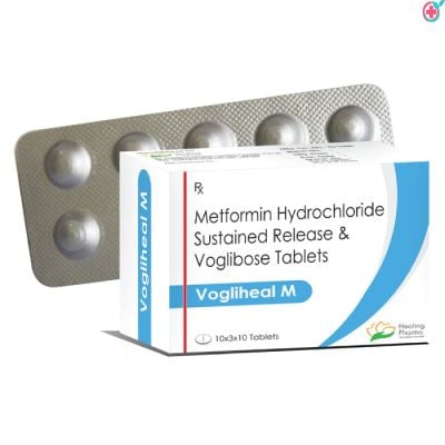 Vogliheal M (Voglibose 0.2mg + Metformin 500mg)