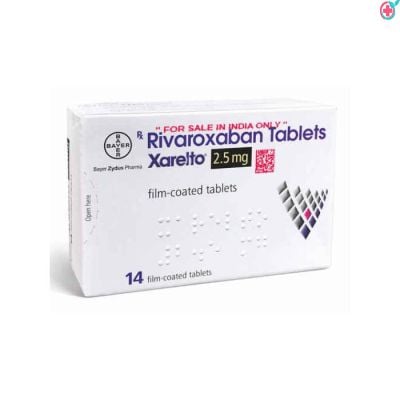Xarelto 2.5mg Tablet (Rivaroxaban 2.5mg)