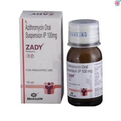 Zady Readymix Oral Suspension 15ml (Azithromycin 100mg)