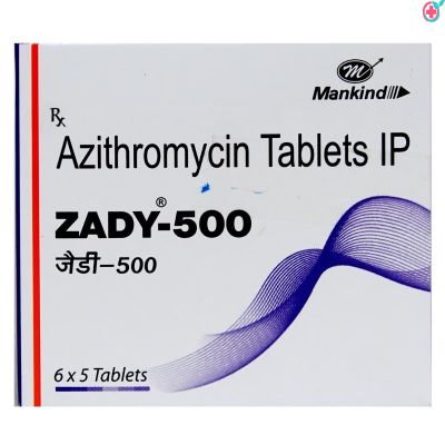 Zady 500mg Tablet (Azithromycin)