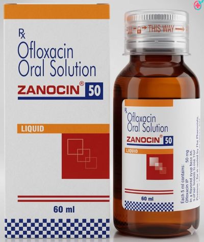 Zanocin Liquid ( Ofloxacin (50MG/5ML)