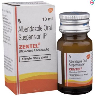Zentel Oral Suspension (Albendazole 400mg)