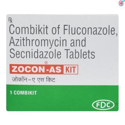 Zocon AS Tablet (Fluconazole + Azithromycin + Secnidazole)