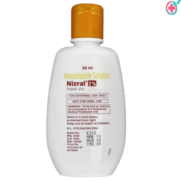 Nizoral Anti-Dandruff Shampoo with 2% Ketoconazole-50ml(Nizral Shampoo) 