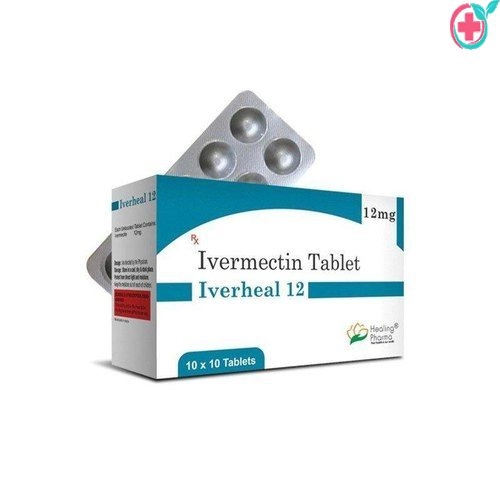 Ivermectin Tablets (Iverheal) - 12mg | Stromectol | Used to Treat Parasitic Infections: Strongyloidiasis, Onchocerciasis, etc.