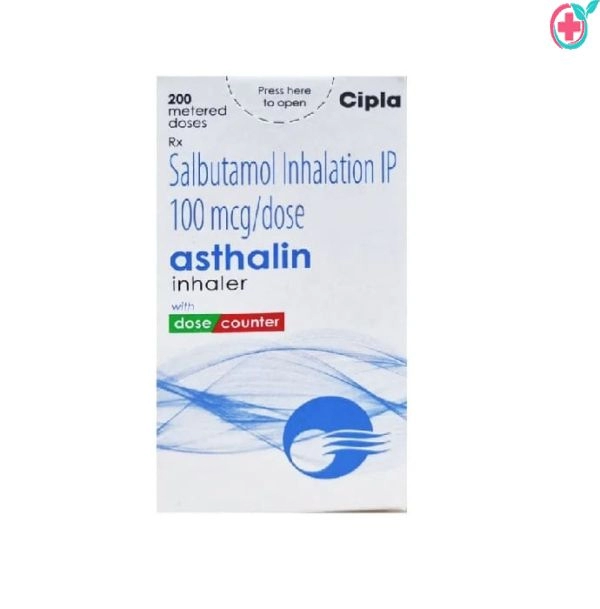 Asthalin HFA Inhaler 100mcg (200 mdi) | Salbutamol | Used to Treat the Symptoms of Asthma and COPD