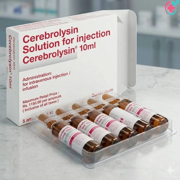 Cerebrolysin Injection (Cerebroprotein) | Used to Treat Strokes, Head Injuries, and Aprosexia in Dementia