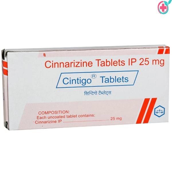Cintigo Tablet (Cinnarizine) | Used to Prevent & Treat Dizziness, Nausea, Vomiting, Headaches