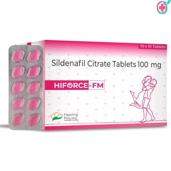 Hiforce FM Tablet (Sildenafil Citrate) used for Erectile Dysfunction in Men and Female Sexual Arousal Disorder