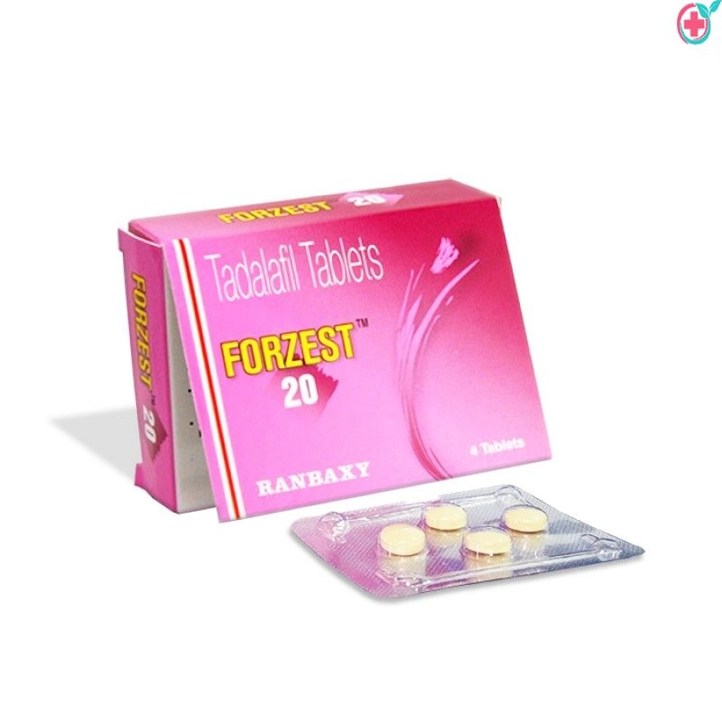 Forzest Tablet (Tadalafil) | used for erectile dysfunction treatment and improving blood flow in Men