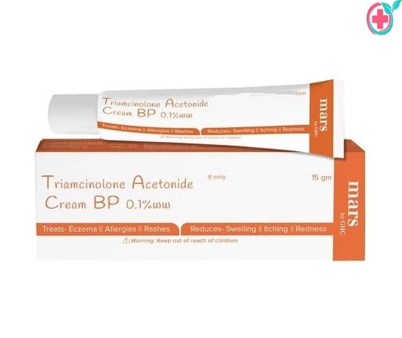 Mars Triamcinolone Acetonide Cream (Triamcinolone Acetonide) | Effective Relief for Skin Inflammation, Itching, and other