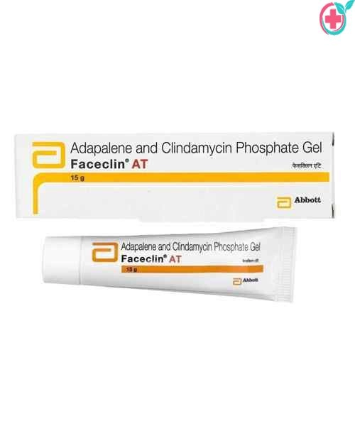 Faceclin AT Gel (Adapalene + Clindamycin) Used to Treat Acne
