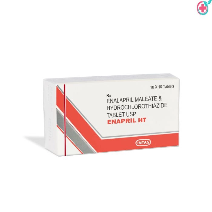 Enapril HT (Enalapril 10mg / Hydrochlorothiazide 25mg) | Used to Treat High Blood Pressure (Hypertension) & Support Heart Health