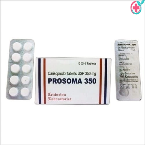 Carisoprodol 350mg Tablets (Soma): Brand Prosoma 350 | Used to Treat Muscle Pain and Discomfort
