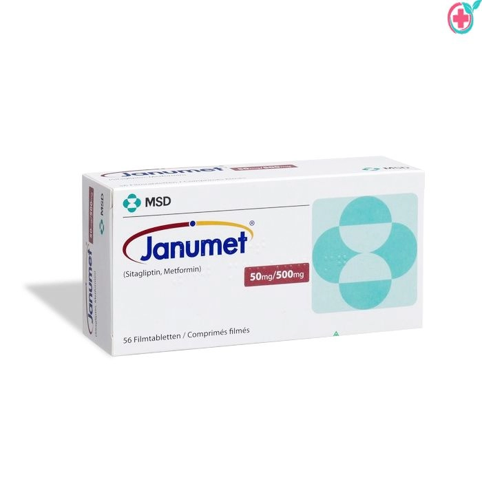 Janumet Tablet (Sitagliptin + Metformin) | Used to Treat Type 2 Diabetes