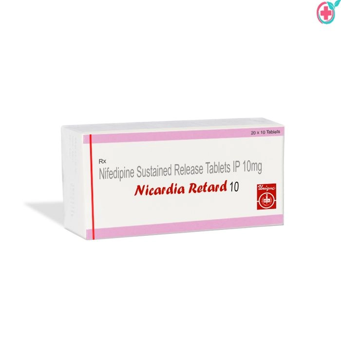 Nicardia Retard Tablet SR (Nifedipine) | Procardia | Used to Treat High Blood Pressure and Angina