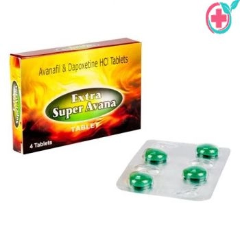 Extra Super Avana Tablets – Avanafil 200mg & Dapoxetine 60mg Tablets