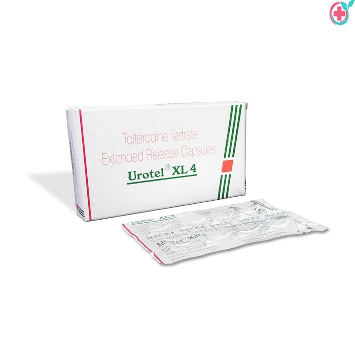 Urotel XL (Tolterodine) 4 mg | Detrol | Used to Treat Overactive Bladder (Urinary Incontinence, Urgency and Frequency)