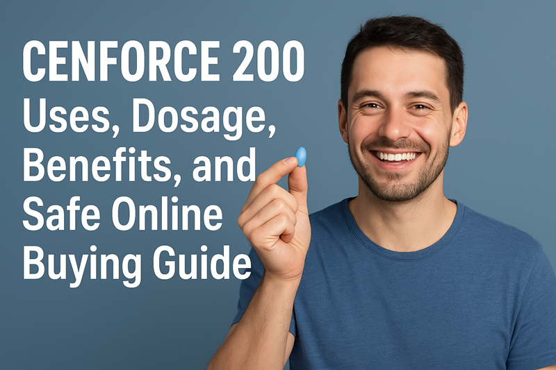 Cenforce 200: Uses, Dosage, Benefits, and Safe Online Buying Guide